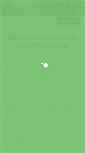 Mobile Screenshot of pembaurheim.at